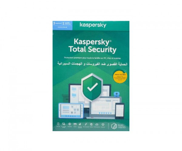 Anti virus kaspersky total security 3 appareils