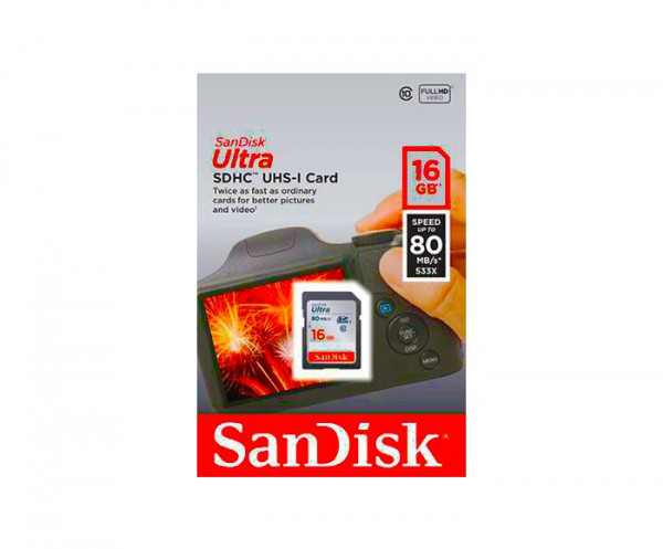Carte mémoire SanDisk Ultra 16GB